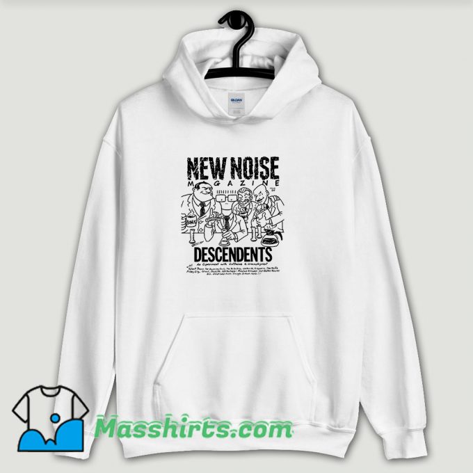 Cool New Nous Magazine Descendents Hoodie Streetwear