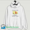Cool Pooh I Like To Stay in Bed Hoodie Streetwear