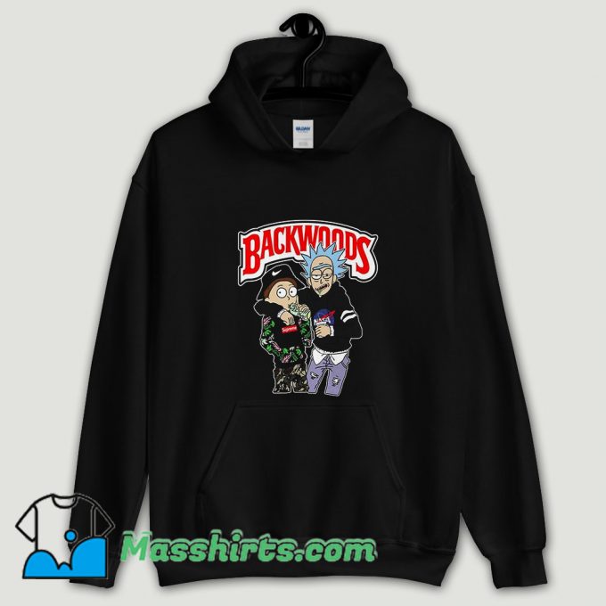 Cool Rick And Morty Backwoods Hoodie Streetwear