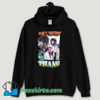 Cool Snoop Dogg Rap Hip Hop Hoodie Streetwear