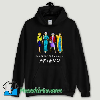 Cool Thank You For being A Golden Friend Girls Hoodie Streetwear