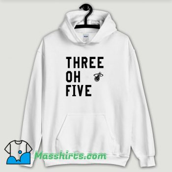 Cool Three Oh Five Miami Heat Hoodie Streetwear