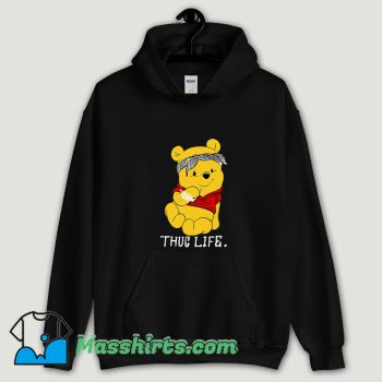 Cool Winnie The Pooh Thug Life Hoodie Streetwear