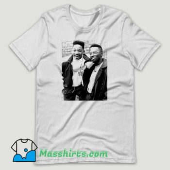DJ Jazzy Jeff and Fresh Prince Will Smith T Shirt Design