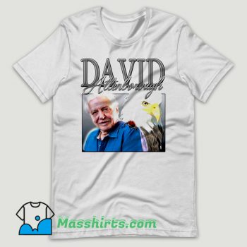 David Attenborough T Shirt Design