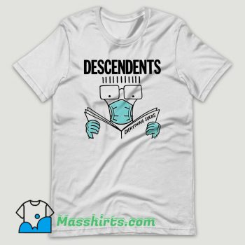 Everything Sucks Face Mask Descendents T Shirt Design