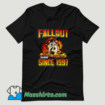 Fallout Social Distance Training Since 1997 T Shirt Design
