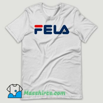 Fela Sport Logo Parody T Shirt Design