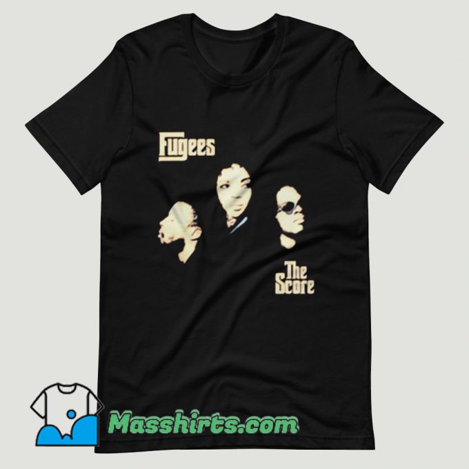 Fugees The Score Classic Collaboration T Shirt Design