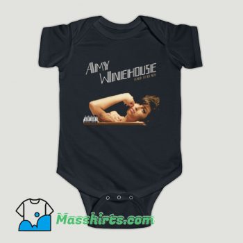 Funny Amy Winehouse Back To Back Baby Onesie