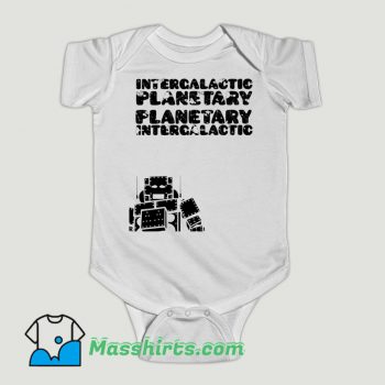 Funny Beastie Boys Intergalactic Baby Onesie