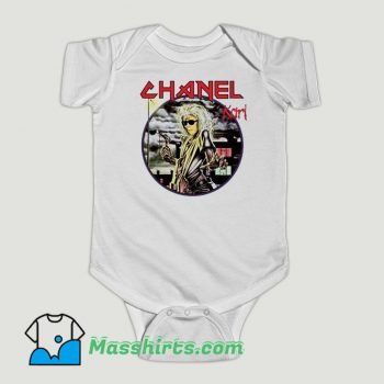Funny Bleached Goods Iron Baby Onesie