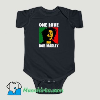 Funny Bob Marley Song Baby Onesie