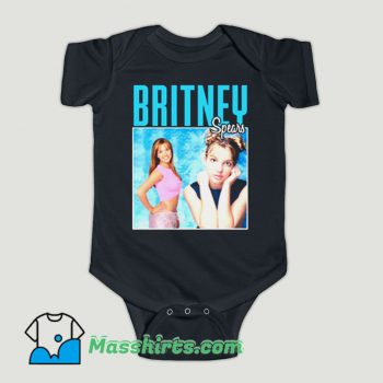 Funny Britney Spears Vintage Baby Onesie