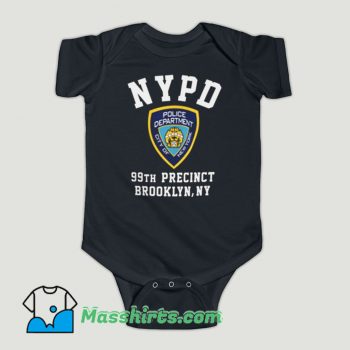 Funny Brooklyn 99 NYPD Baby Onesie
