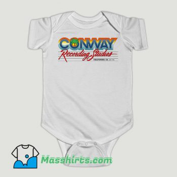 Funny Conway Recording Studios Hollywood Baby Onesie