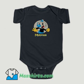 Funny Cuphead And Mugman Baby Onesie