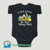 Funny Disney Stay At Home Baby Onesie