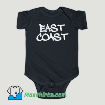 Funny East Coast Legend Hip Hop Baby Onesie