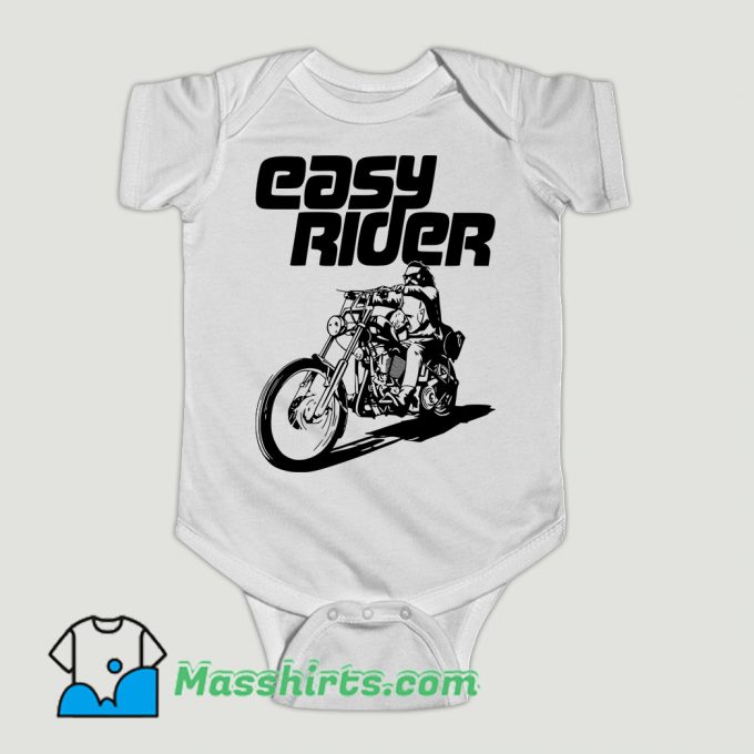 Funny Easy Rider Baby Onesie