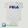 Funny Fela Sport Logo Parody Baby Onesie