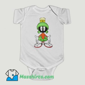 Funny Marvin the Martian Baby Onesie