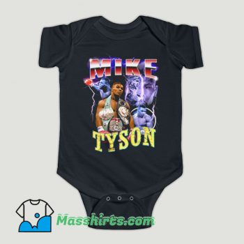 Funny Mike Tyson Champion Baby Onesie
