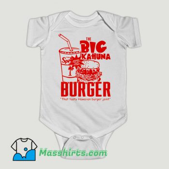 Funny Quentin Tarantino Big Kahuna Burger Baby Onesie