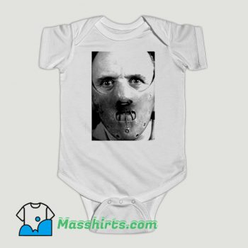 Funny Silence of the Lambs Hannibal Lecter Baby Onesie