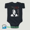 Funny Stay Strapped or Get Clapped Sun Tzu Baby Onesie