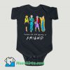 Funny Thank You For being A Golden Friend Girls Baby Onesie