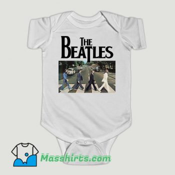 Funny The Beatles Abbey Road Baby Onesie