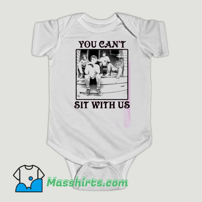 Funny The Golden Girls You Can’t Sit With Us Baby Onesie