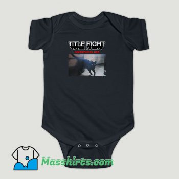 Funny Title Fight Kingston Cat Baby Onesie