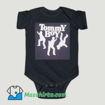 Funny Tommy Boy Hip Hop Label Baby Onesie