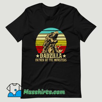 Gorilla Dadzilla Father of The Monsters T Shirt Design