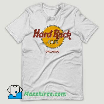 Hard Rock Cafe Orlando T Shirt Design