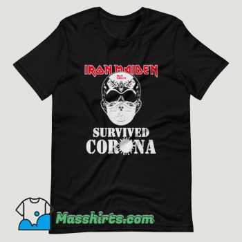 IRON MAIDEN Survived Corona T Shirt Design