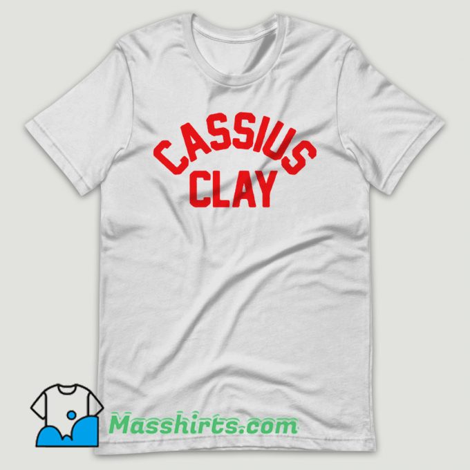 Kevin Cassius Clay Quotes T Shirt Design