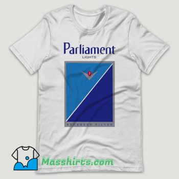Parliament Cigarettes T Shirt Design