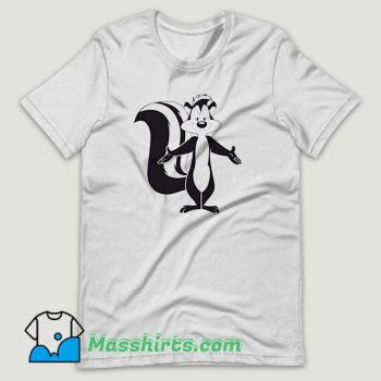 Pepe Le Pew Skunk T Shirt Design