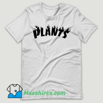 Plant Flame T Shirt Design