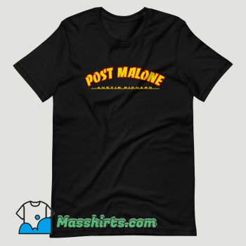 Post Malone Thrasher Logo T Shirt Design