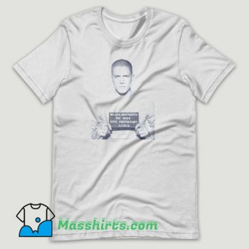 Prison Break Michael Scofield TV Series Mugshot T Shirt Design