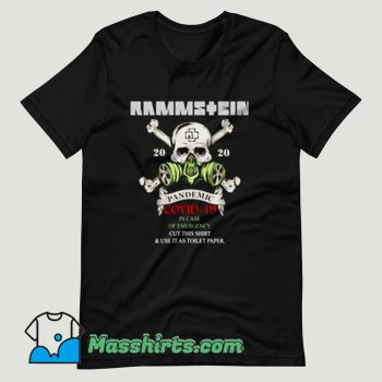 RAMMSTEIN 2020 Pandemic Covid 19 T Shirt Design
