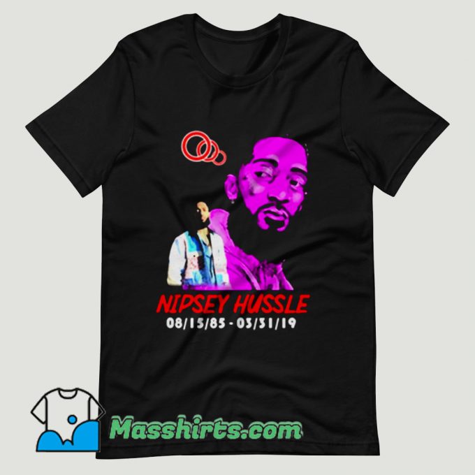 Rest In Peace Nipsey Hussle Thank You T Shirt Design