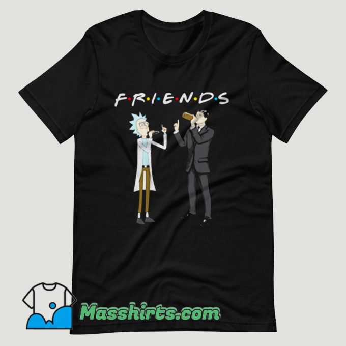 Rick and Archer Drink Wine Friend T Shirt Design