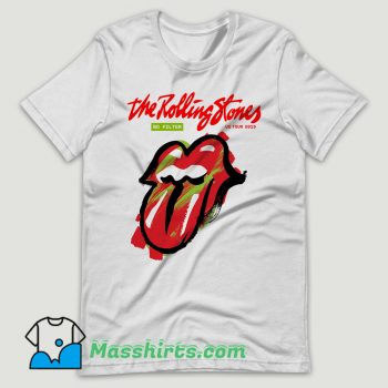 Rolling Stones No Filter T Shirt Design