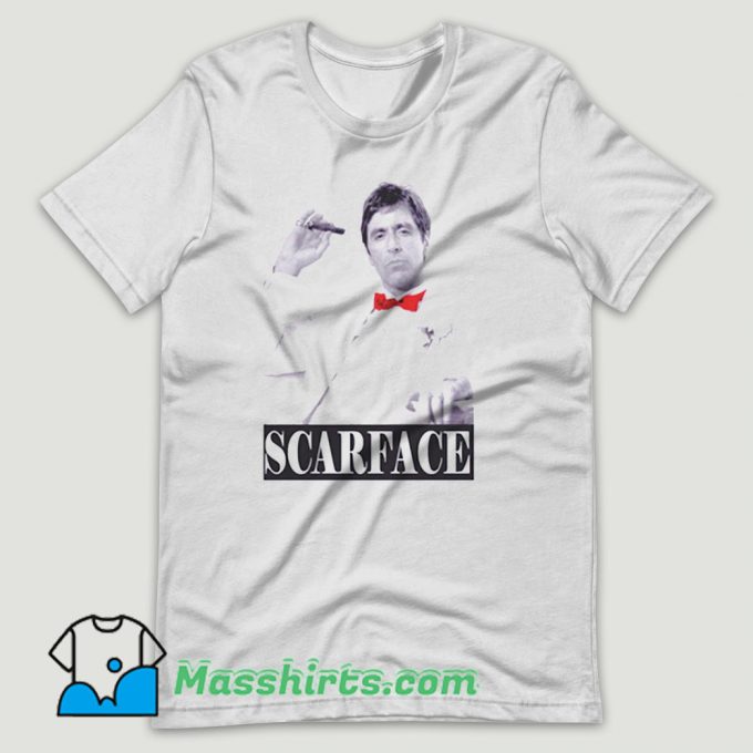 Scarface Movie Al Pacino Tony Montana T Shirt Design