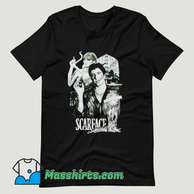 Scarface Tony Montana Gangster T Shirt Design